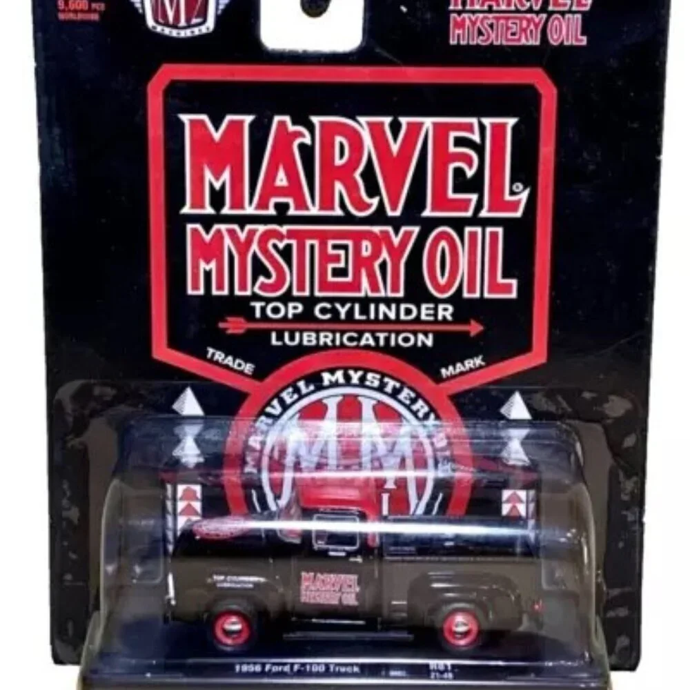 M2 Machines 1956 Ford-100 Truck Marvel Mystery Oil Top Cylinder Lubricant Themed
